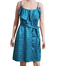 GAP Womens Dress Size L Large Blue And Green