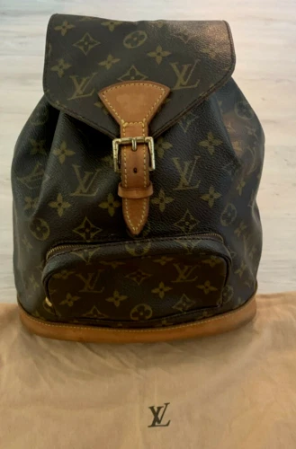 Louis Vuitton Montsouris Backpack rucksack(Brown)