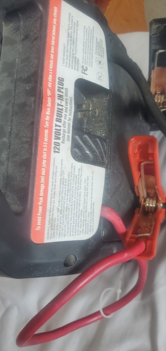 Super Start 750 Power Pack Jump Starter - 12 Volt/750A W/ CAR Charger | eBay