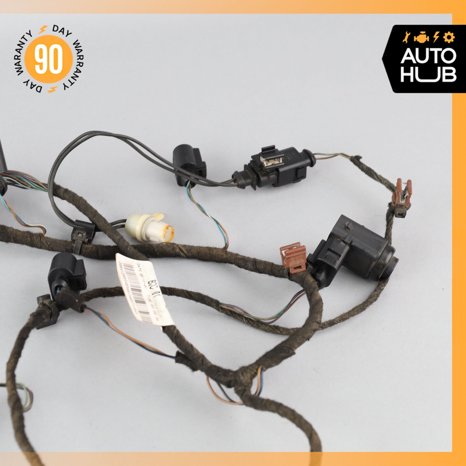 Bentley Continental GT GTC Rear Bumper Parking Sensor Wire Harness PDC OEM