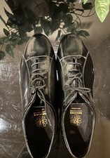 Supadance Men's ballroom dance shoes Wide Black Pat/Mesh UK size 9
