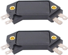 2Pcs Ignition Control Module 4 Pin HEI Distributor for GM Chevy Pontiac