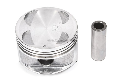 Pistons w/ Rings for 93-97 Geo Prizm Toyota Corolla 1.6L DOHC 4AFE 16V - Picture 3 of 9