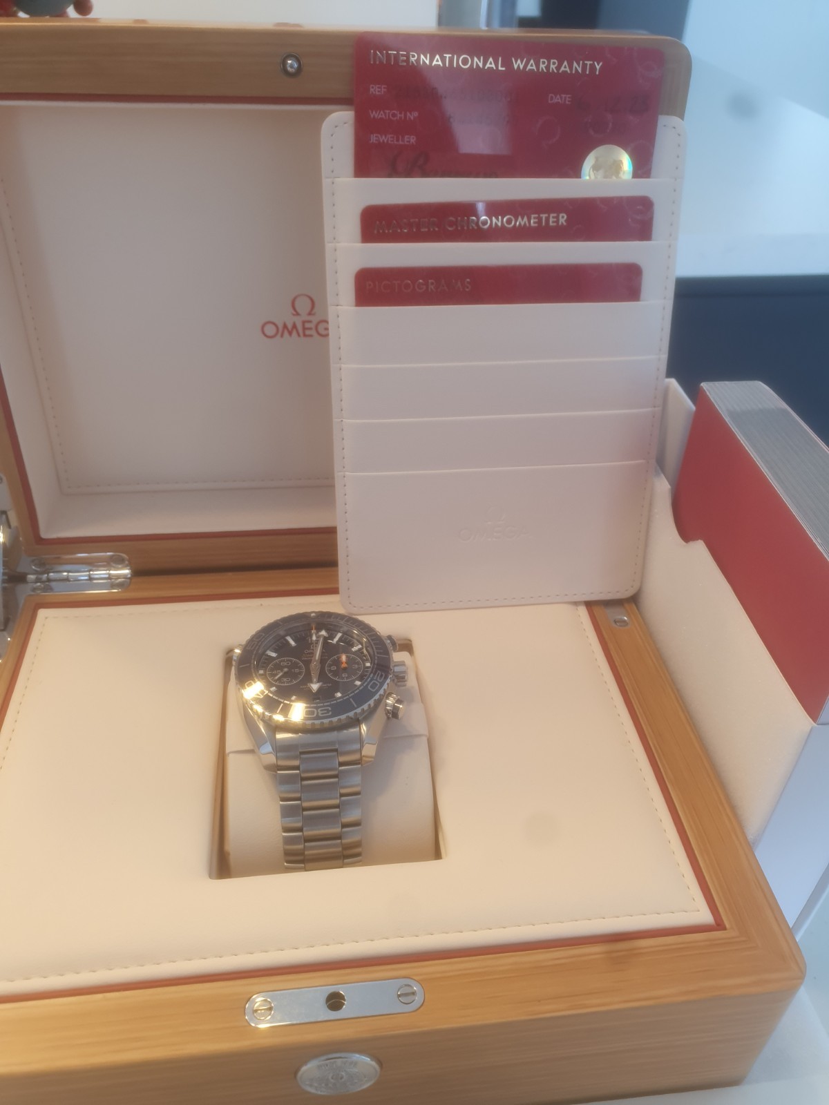OMEGA Seamaster Planet Ocean 45. Master