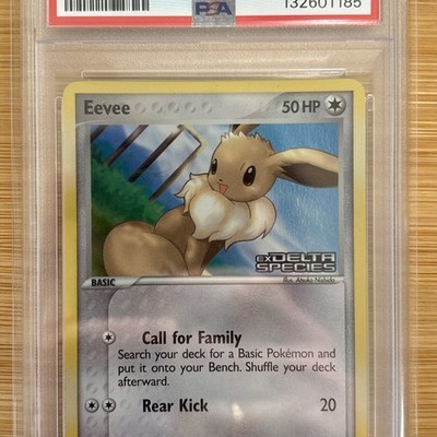 2005 POKEMON EX DELTA SPECIES #69 EEVEE-REVERSE FOIL PSA 5 | eBay