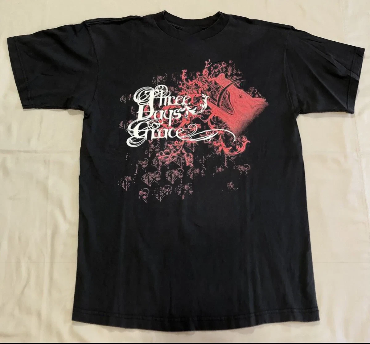 Three Days Grace グラフィックTシャツ ブラック Preços baixos em Camiseta Three Days Grace | eBay