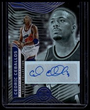 2021-22 Illusions Basketball Cedric Ceballos TC-CCS Base Auto