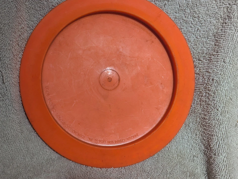INNOVA FIRST RUN R-PRO Proto WAHOO DISTANCE DRIVER 169g Orange **FLOATS** - Image 2 of 3
