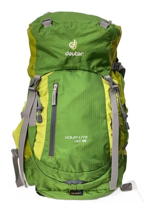 Deuter nylon backpack, Green