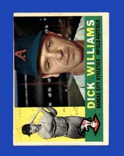 1960 Topps Set-Break #188 Dick Williams VG-VGEX *GMCARDS*