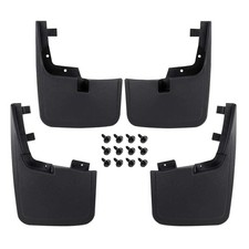 Mud Flaps Splash Guards 4pcs Heavy Duty Molded Mudguard Front and Rear