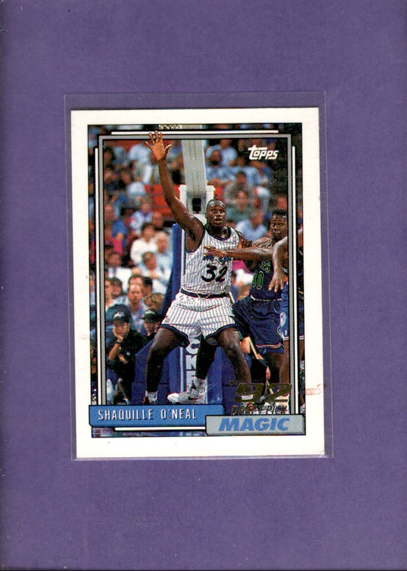 1992-93 Topps #362 Shaquille O'Neal NM-MT RC Rookie Magic ID:81303