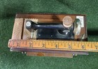 Vintage Sewing Machine Music Box With Movable Parts — photo 8