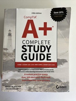 Sybex Study Guided-CompTIA a+ Complete Study Guide SEE DESCRIPTION