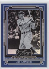 2025 Panini Three and Two Navy Blue 6/25 Joe DiMaggio #41 HOF 07qw