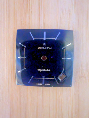 Vintage Zenith Respirator Automatic Dial 26mm Cal 2552PC 2562PC Refinished Parts