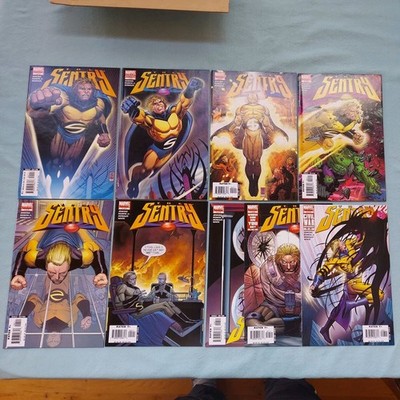 The Sentry 2005 vol 2 #1-8 Complete Run, full set, plus additional variant #1