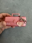 Barbie Caboodles pink make up case for doll 3" Vintage 1990's accessory keychain