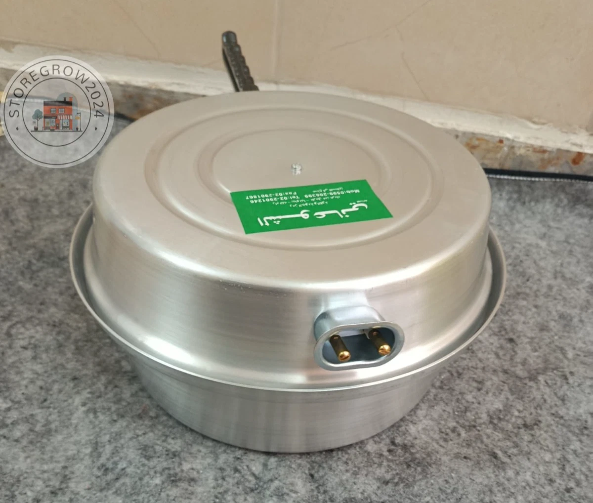 Electric Bread Maker Pizza Oven foreign Palestinian Saj Tortilla Toaster 9.4in
Opens in a new window