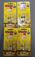 4X LOT Northland Tackle Whistler Prop Spinner Jig 1/8oz WH3-11 SILVER TROUT