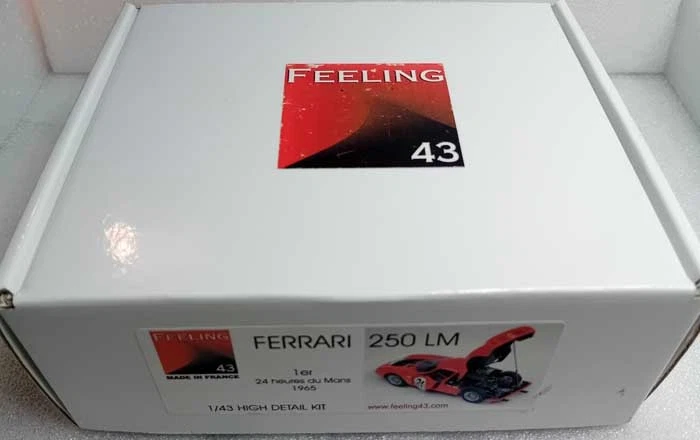 FERRARI 250LM VINCITORE 24h Le Mans 1965 KIT di MONTAGGIO FEELING43 scala 1/43 - Immagine 4 di 4