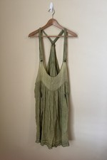 Magnolia Pearl Suspender Ruffle Dress Light Green OS