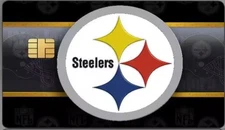 Pittsburgh Steelers Credit Debit Card Sticker Decal Free Shipping 