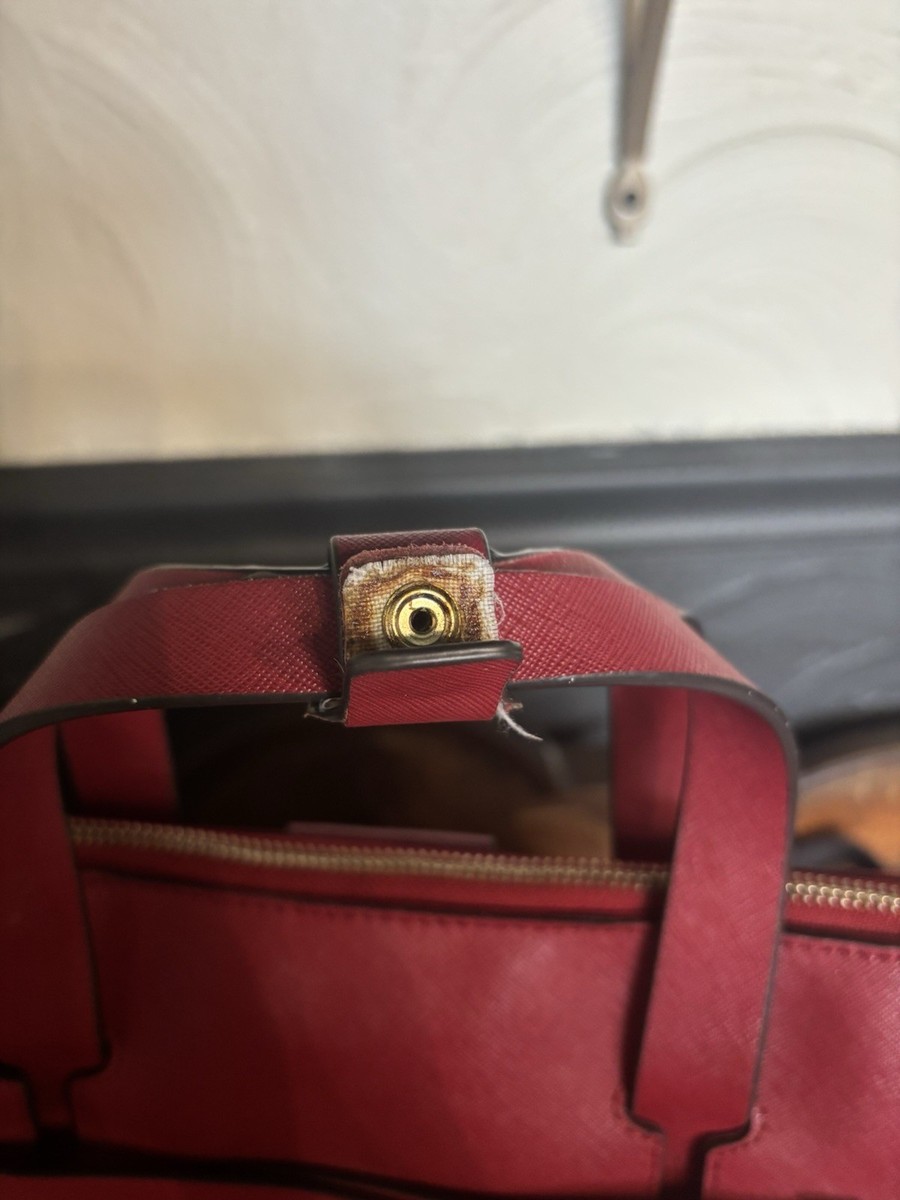 Henri Bendel Jetsetter 3-Way Convertible Backpack Red | eBay display picture 2