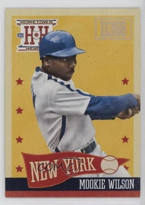2013 Panini Hometown Heroes Zip Code Mookie Wilson #153 1u6
