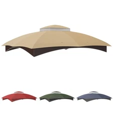 Outsunny Gazebo Canopy Replacement for 10' x 12' Patio Gazebo