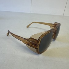 Occhiali da sole uomo vintage Aerosite AO Z87 sicurezza aviatore stile pilota marrone