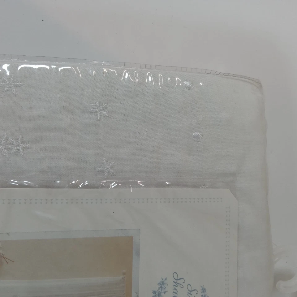 Новый просто потертый шик 2 оконные панели 60 «x 84» вышитый 100% хлопок - Изображение 4 из 4