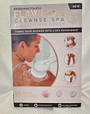 Flawless Cleanse Spa Spinning Spa Brush Finishing Touch 3 Heads 2 Speeds NEW