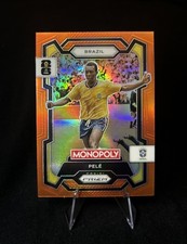 2026 Panini Prizm Monopoly World Cup #16 Pele Red Orange Prizm /149 SSP Brazil