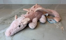 Jellycat Little Rose Dragon - NWT New with Tags - Small Sparkly Pink - Authentic