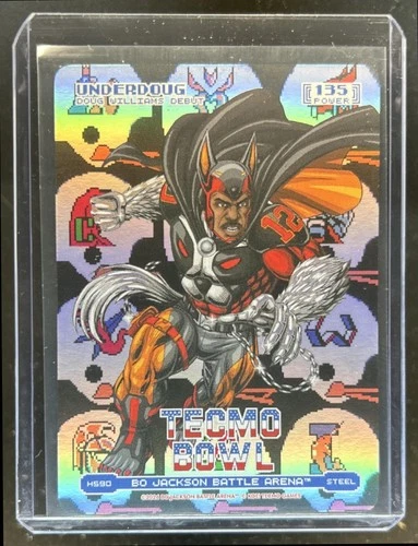 2026 Battle Arena Tecmo Bowl Underdoug Debut Helmets Battlefoil SP #H590