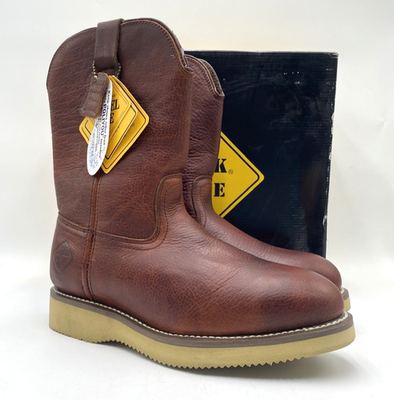 #ad #ad Work Zone S997 Men#x27;s NEW Western Work Boots Dark Brown Multiple Sizes $54.99