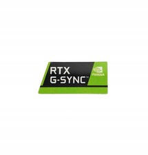 Nvidia RTX G-Sync Sticker 12 x 24mm 2020 Version OEM