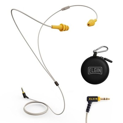 Ruckus+ Earplug Earplugs with Mic, 25 dB Noise Reduction, Wired Earbuds, Safety