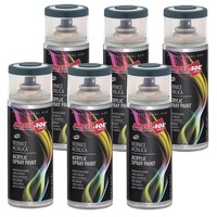 6X Ambro-Sol GläNzende SprüHfarbe Grau Eisen Universal Innen AußEn
