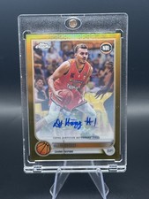 2022-23 Topps Chrome NBL DJ Hogg Gold Refractor Auto /50 Cairns Taipans