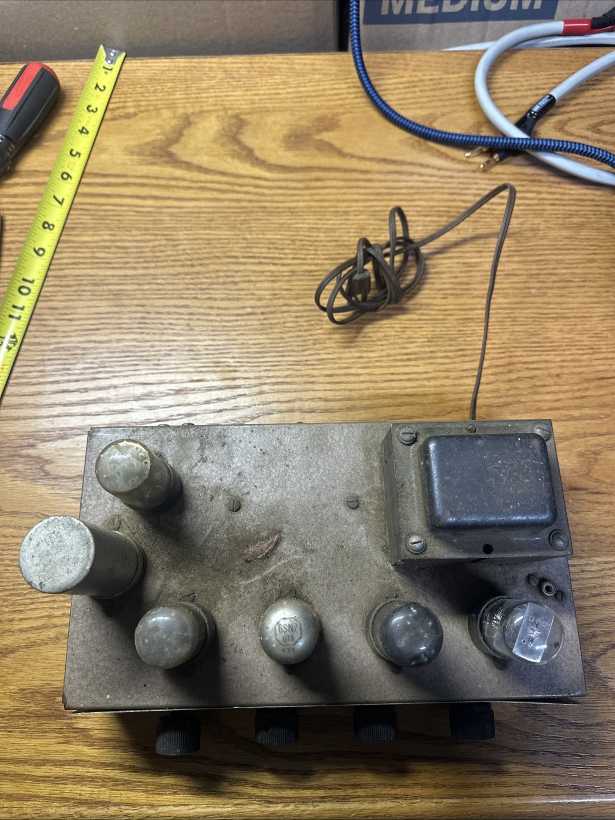 Arkay Model A-12 Vintage Tube Integrated  Amplifier AS-IS