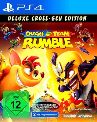 Crash Team Rumble - DELUXE Edition - PS4 / PlayStation 4 - Neu & OVP - Deutsche