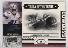 2007 Playoff Absolute Memorabilia Black 21/50 Terence Newman #TOT-134 9td