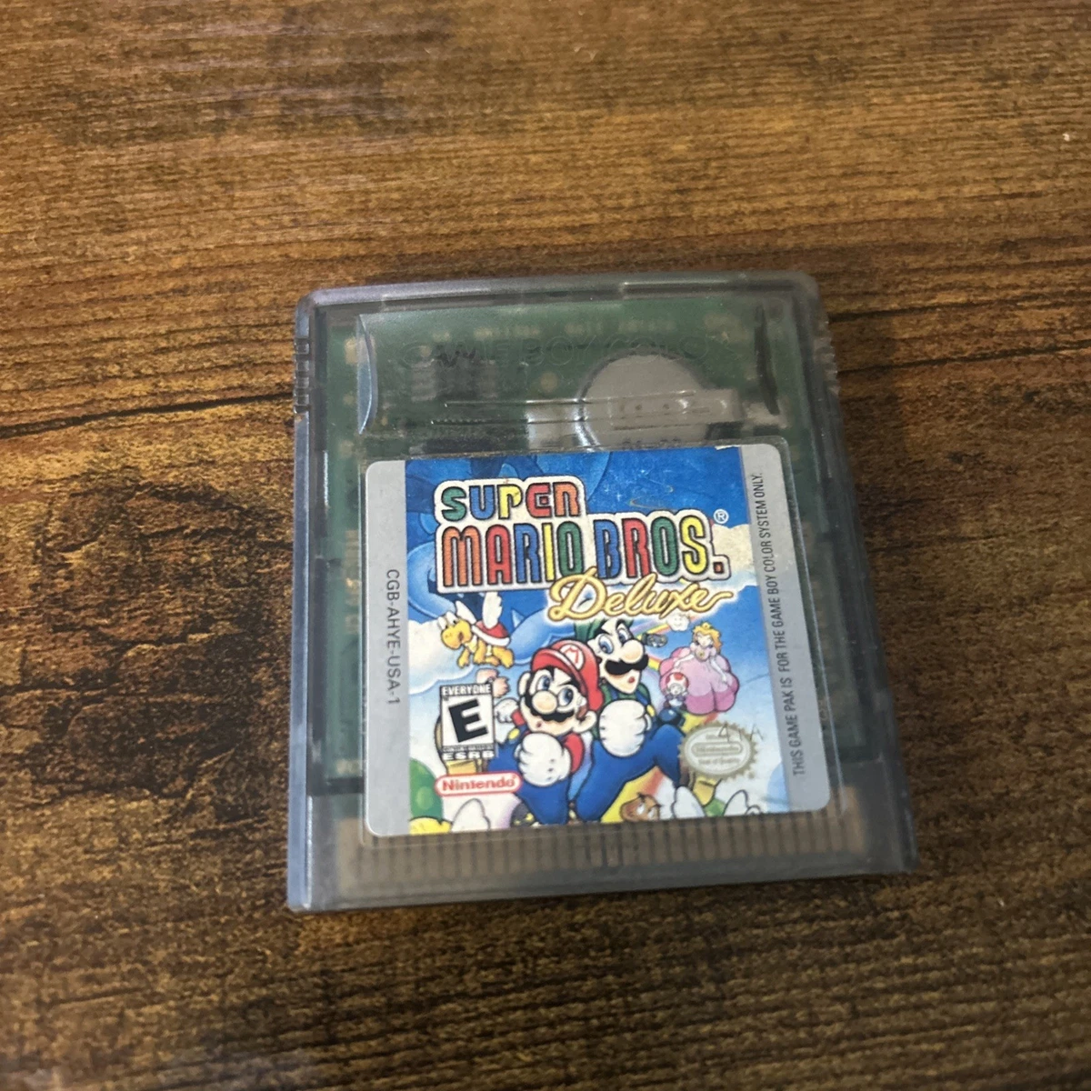 Nintendo Game Boy Color Super Mario Bros. Deluxe Video Games for
