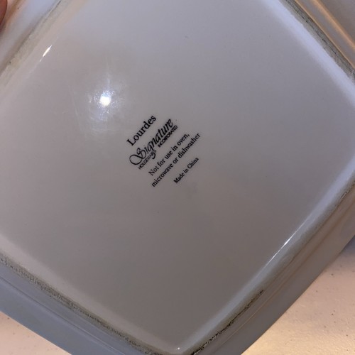 Lourdes Signatures Housewares Incorporated Square Covered Butter/Käse Dish - Bild 10 von 10