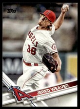 2017 Topps Jered Weaver  #135
