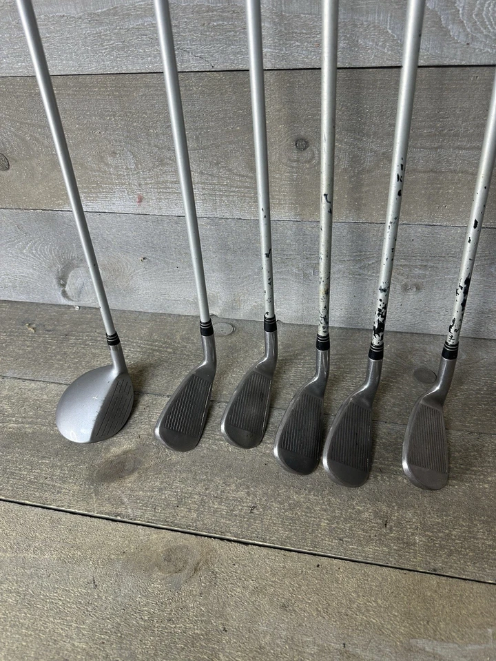 Jack Nicklaus Women’s Compri Golf Set 6 7 8 9 Irons PW 9 Wood RH Graphite Vapor - Image 2 of 4