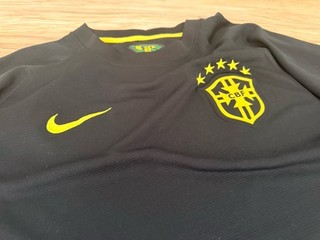 Brasilien Fußball Trikot WM 2014 2026 Schwarz Gelb Gr. XL Away Auswärts Neymar