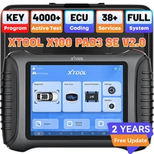 XTOOL X100 PAD3 SE V2.0 IMMO Key Programmer Bidirectional Car Diagnostic Scanner